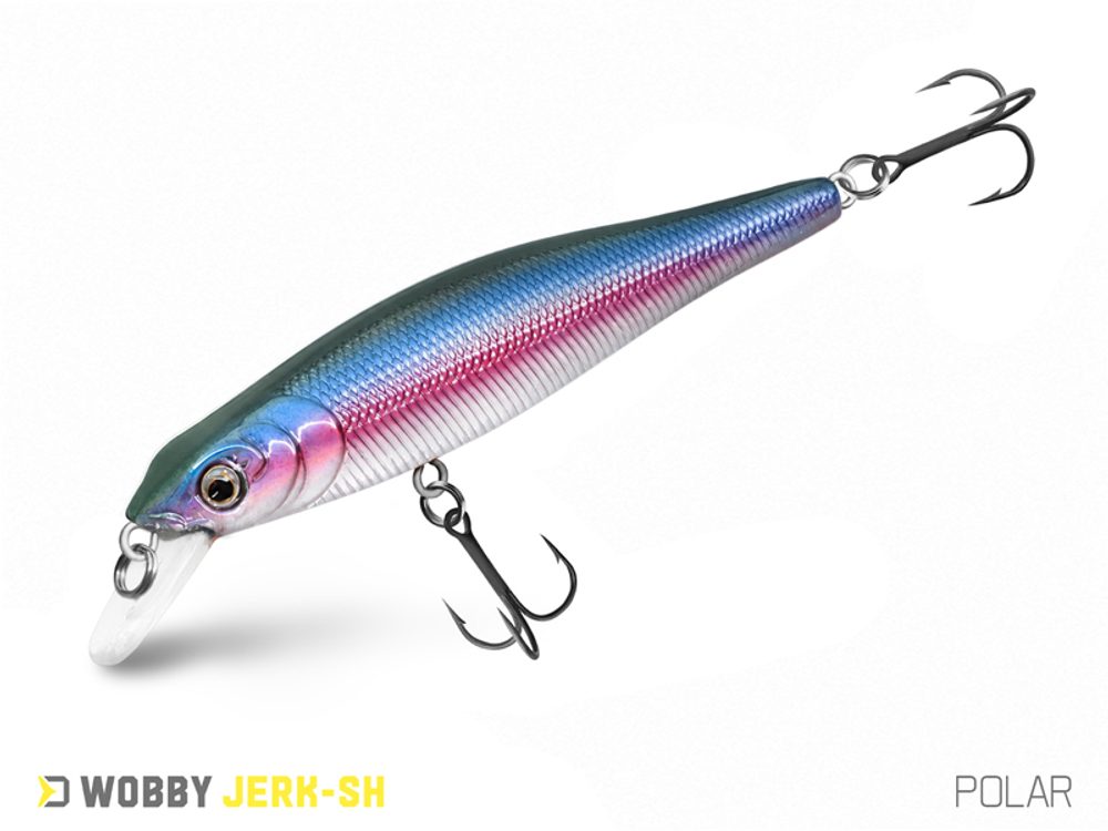Delphin Wobler Wobby Jerk-SH 8cm 6,5g - POLAR