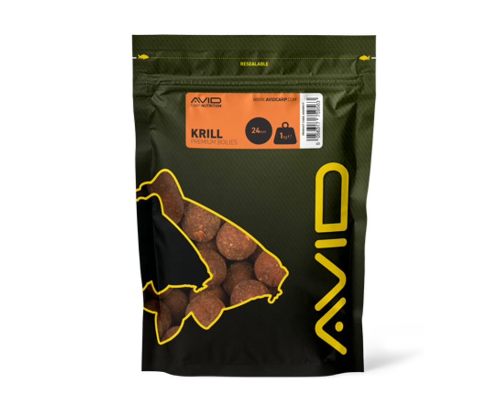 E-shop Avid Boilies Premium Krill 1kg - 20mm,Avid Boilies Premium Krill 1kg - 20mm
