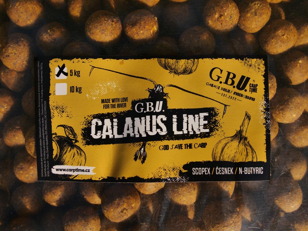 G.B.U. Boilies Calanus Line Scopex/Česnek/N-Butyric - 24mm 10kg,G.B.U. Boilies Calanus Line Scopex/Česnek/N-Butyric - 24mm 10kg