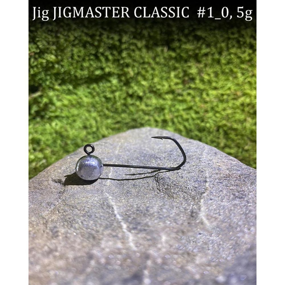E-shop Jigovky Jigové hlavičky Jigmaster Classic vel.1/0 5ks - 12g,Jigovky Jigové hlavičky Jigmaster Classic vel.1/0 5ks - 12g