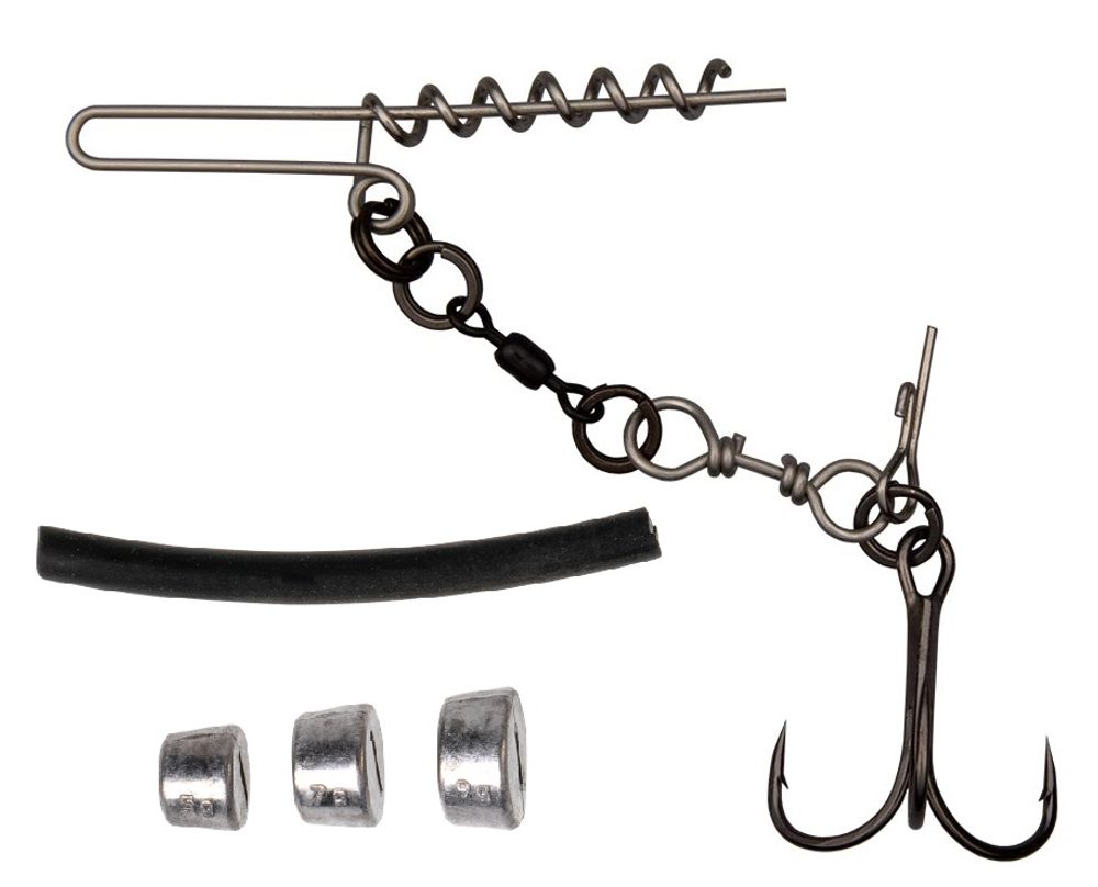 E-shop Zeck Systém na gumové nástrahy Softbait System S + Screw Set,Zeck Systém na gumové nástrahy Softbait System S + Screw Set