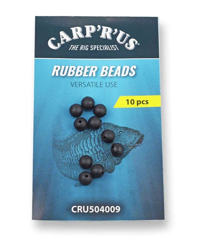 E-shop Carp´R´Us Gumové korálky Rubber Beads 6mm 10ks,Carp´R´Us Gumové korálky Rubber Beads 6mm 10ks