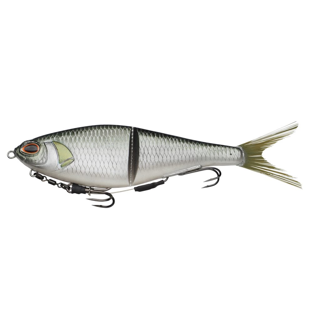 Berkley Gumová Nástraha PowerBait Chop Block Olive Shad - 15cm 28g