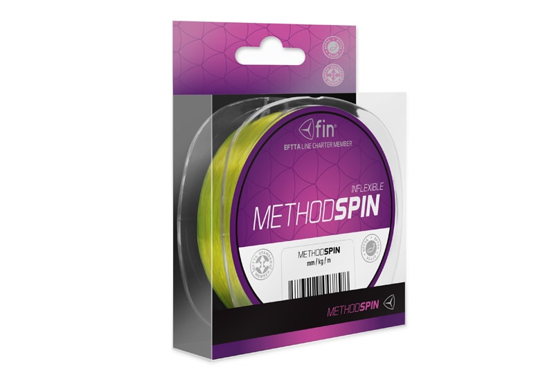 Fin Vlasec Method Spin Žlutý - 0,28mm 14,3lbs 150m