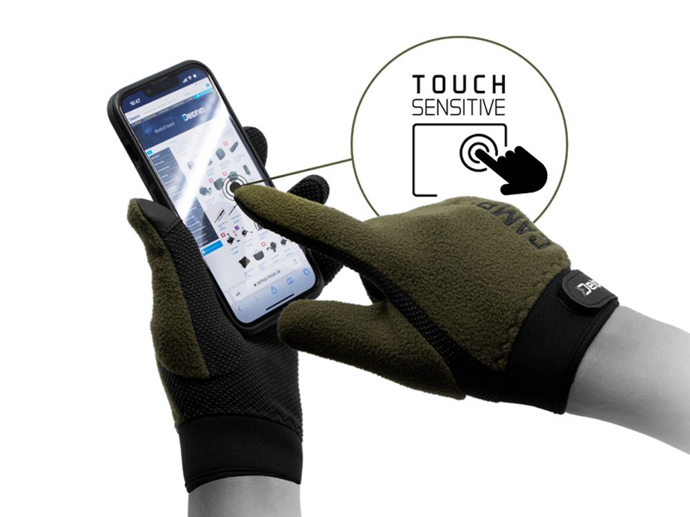 Delphin Flísové rukavice Camper - XL