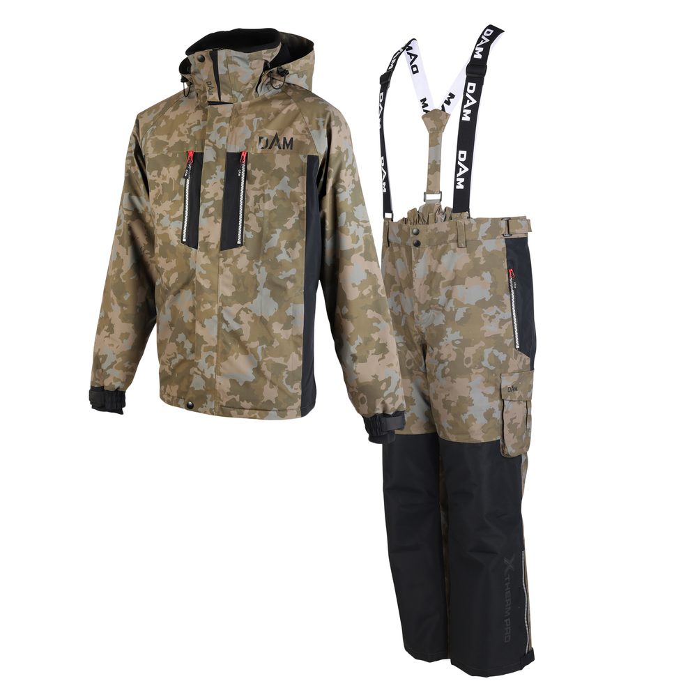 DAM rybářský komplet Xtherm2 Pro Breathable Winter Suit,DAM rybářský komplet Xtherm2 Pro Breathable ...