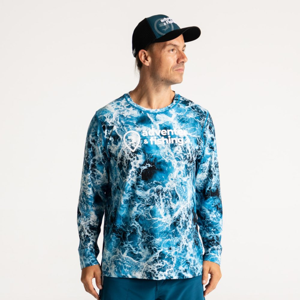 E-shop Adventer & fishing Funkční UV tričko Stormy Sea