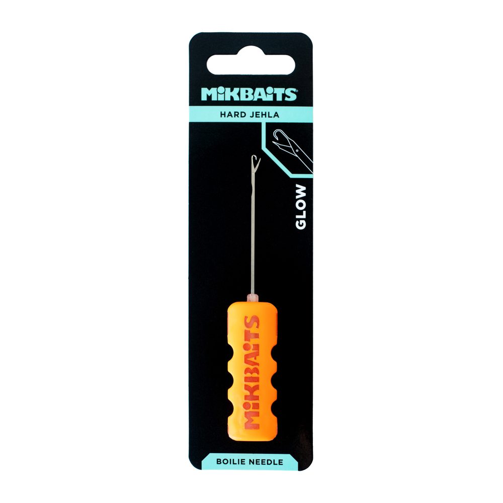 E-shop Mikbaits Boilie jehla Hard Glow oranžová se zobáčkem svítící,Mikbaits Boilie jehla Hard Glow oranžová se zobáčkem svítící