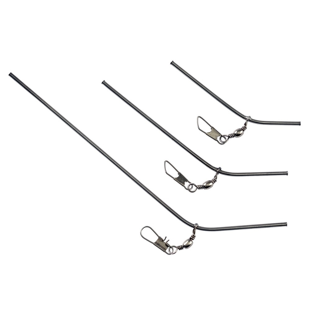 E-shop Giants Fishing Průjezd na tyčce zahnutý SS Anti Tangle 3ks - 10cm,Giants Fishing Průjezd na tyčce zahnutý SS Anti Tangle 3ks - 10cm