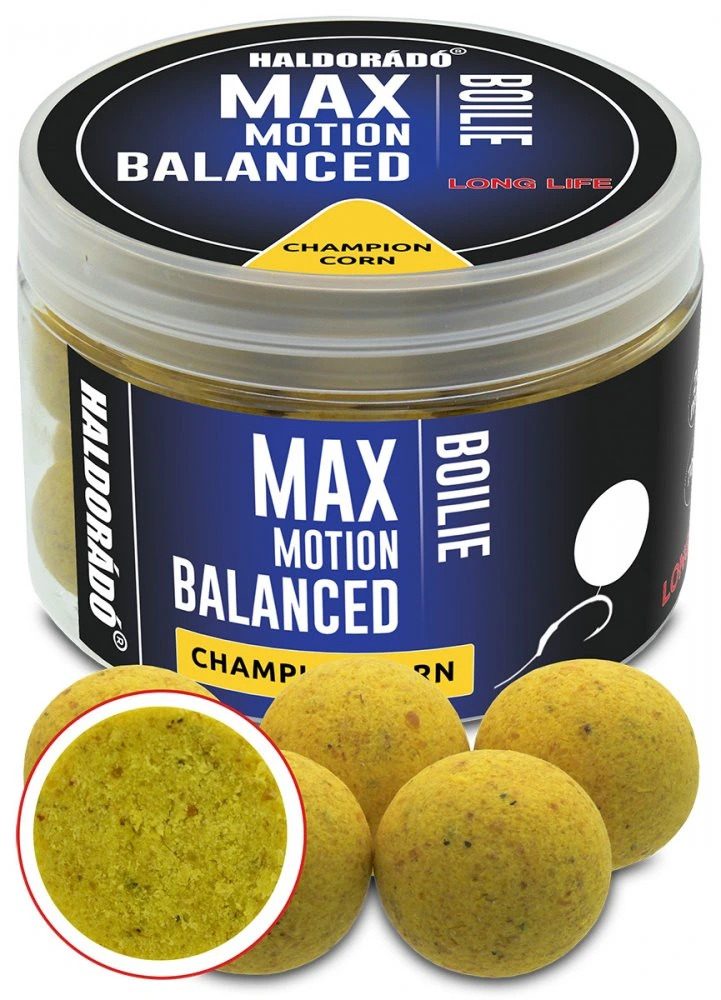 E-shop Haldorádó Boilies Balanced Max Motion 20mm 70g - Champion corn,Haldorádó Boilies Balanced Max Motion 20mm 70g - Champion corn