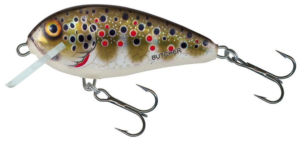 E-shop Salmo Wobler Butcher Floating Holographic Brown Trout - 5g 5cm,Salmo Wobler Butcher Floating Holographic Brown Trout - 5g 5cm