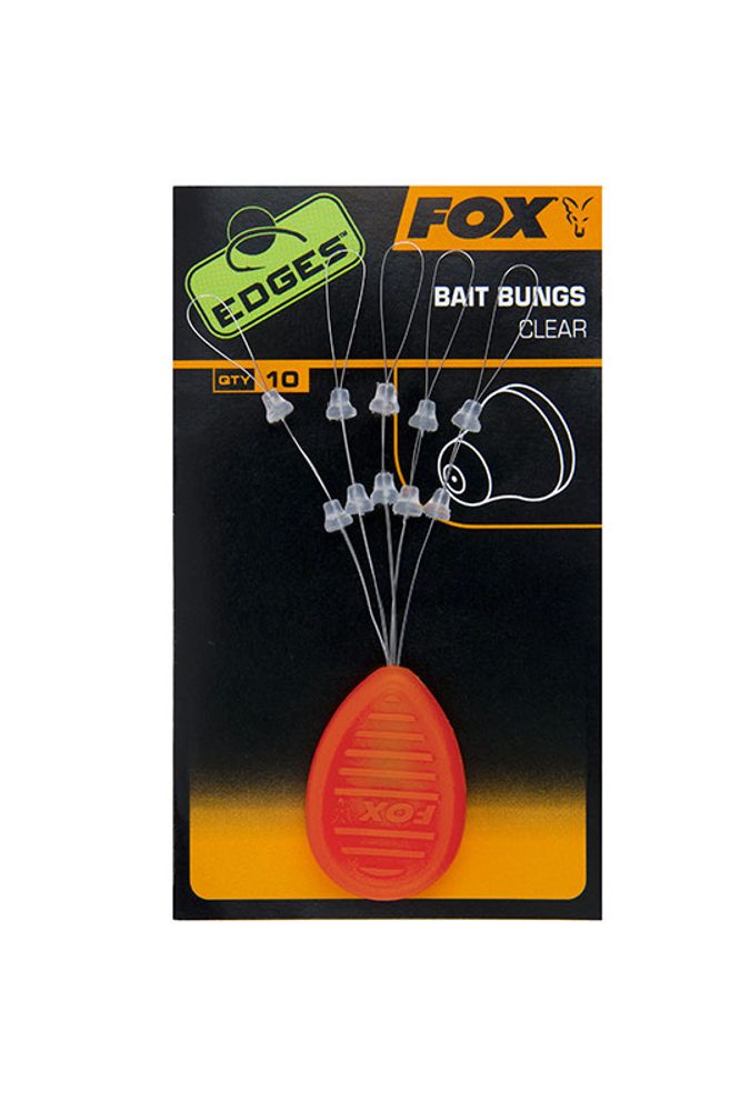 E-shop Fox Zarážky Edges Bait Bungs Clear 10ks,Fox Zarážky Edges Bait Bungs Clear 10ks