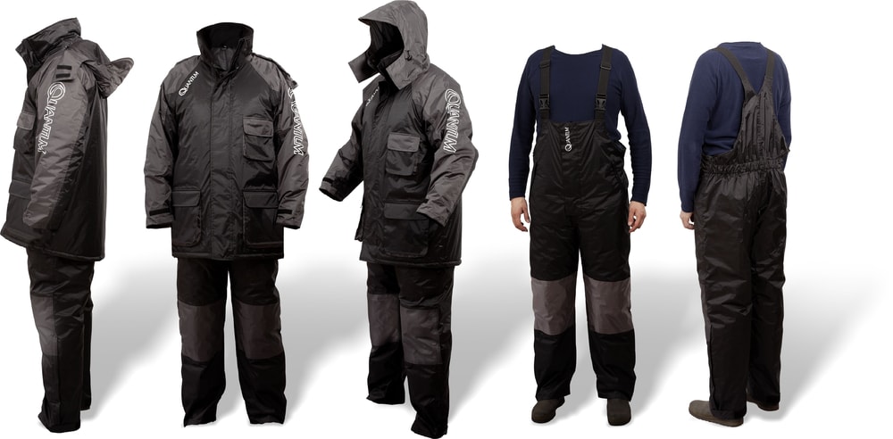 Lov kaprů na podzim s Quantum Termo Komplet Winter Suit Black/Grey