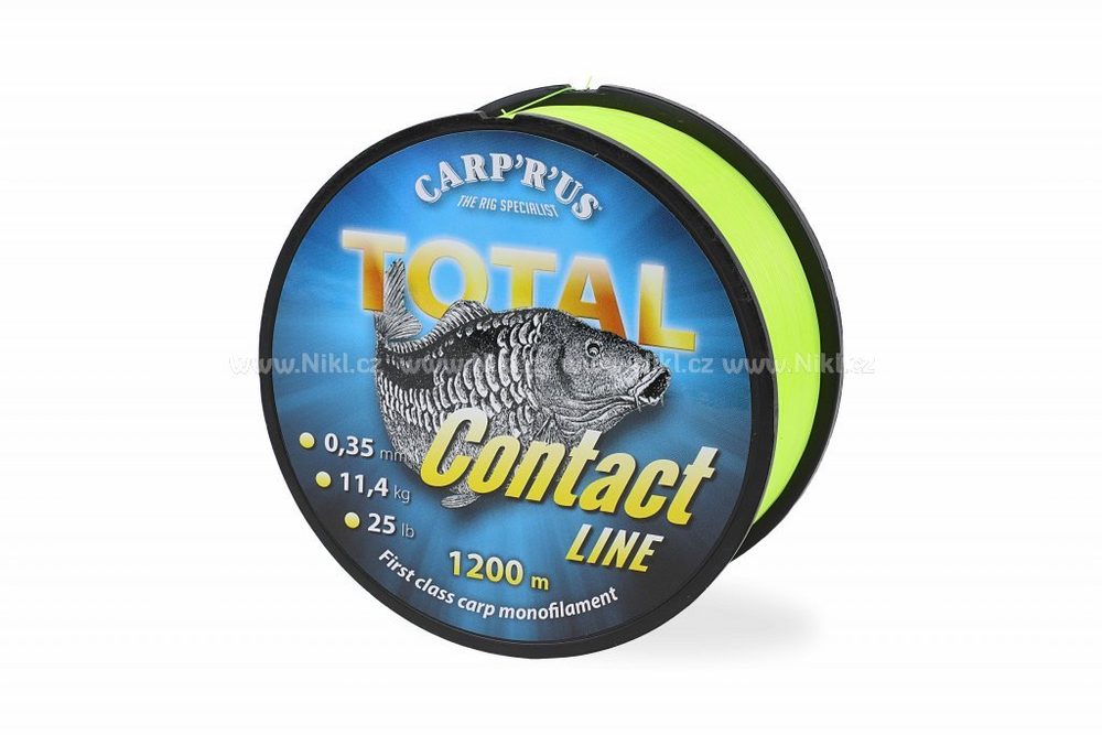 Carp´R´Us Vlasec Total Contact Line Yellow 1200m - 0,30mm