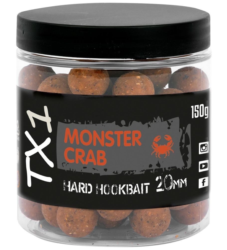 E-shop Shimano Boilies TX1 Hard Hookbait Monster Crab 150g - 20mm,Shimano Boilies TX1 Hard Hookbait Monster Crab 150g - 20mm