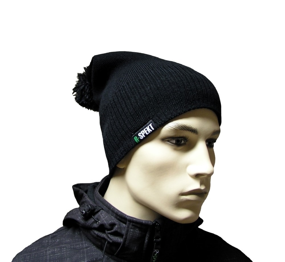E-shop R-Spekt Kulich PomPom Duo beanie style limited edition černý,R-Spekt Kulich PomPom Duo beanie style limited edition černý