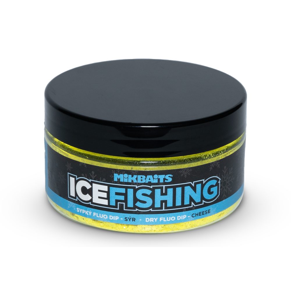 Ice Fishing Range Sypký Fluo dip 100ml - Sýr