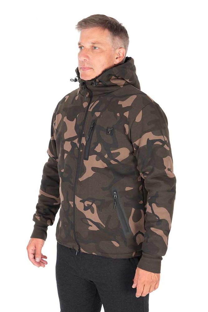 E-shop Fox Rybářská Mikina Camo Full Zip Prem Sherpa 310 Hoodie,Fox Rybářská Mikina Camo Full Zip Prem Sherpa 310 Hoodie
