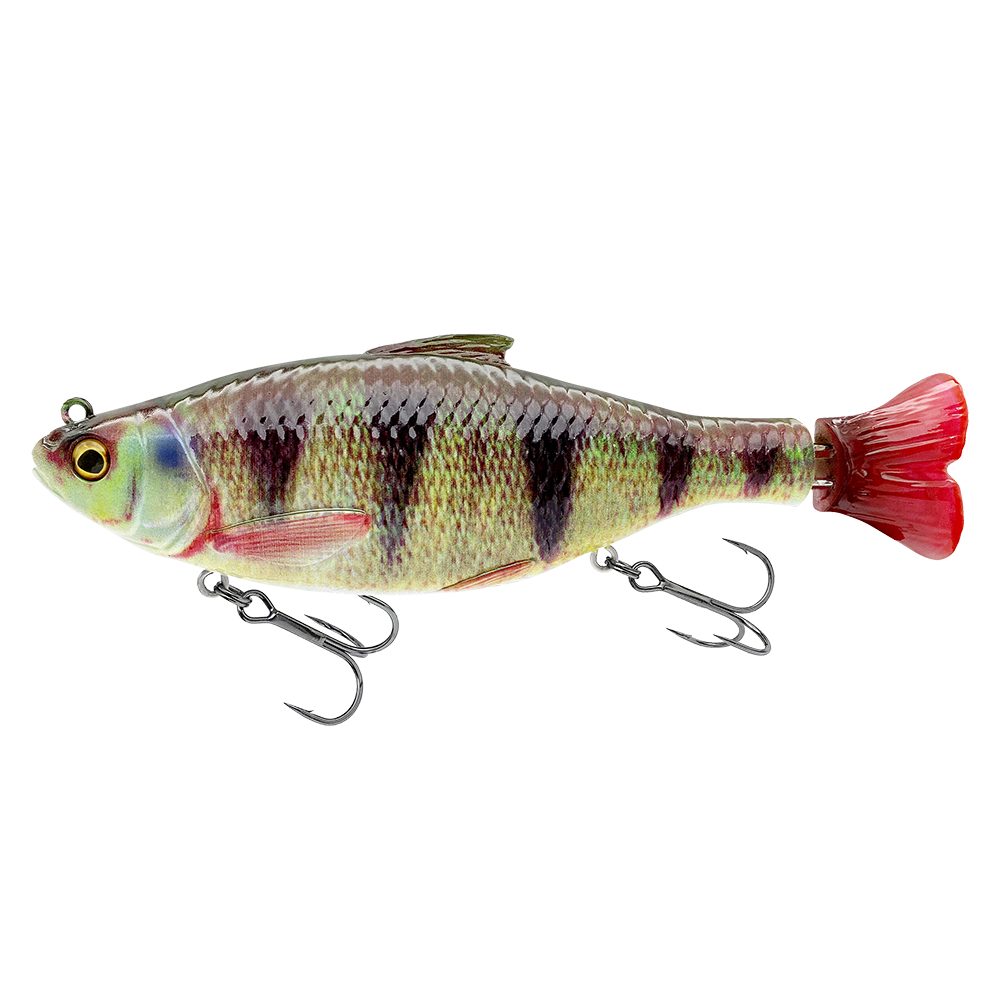 E-shop Savage Gear Wobler 3D Hard Pulsetail Roach Slow Sinking Perch - 13,5cm 40g,Savage Gear Wobler 3D Hard Pulsetail Roach Slow Sinking Perch - 13,5cm 40g