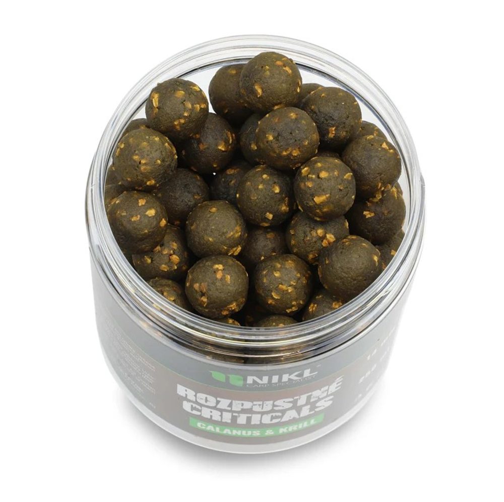 E-shop Nikl Rozpustné Criticals boilie Calanus & Krill 250ml - 14mm,Nikl Rozpustné Criticals boilie Calanus & Krill 250ml - 14mm