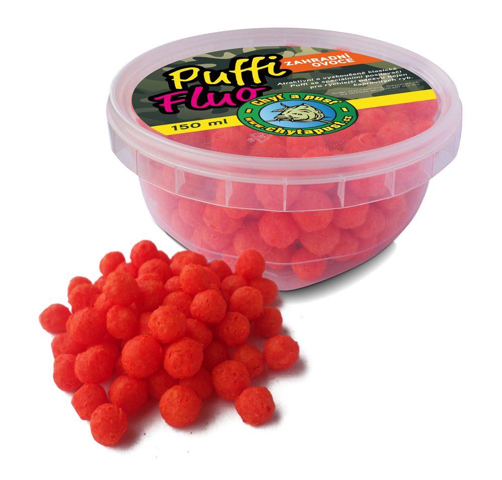 E-shop Chyť a pusť Puffi fluo 150ml - Zahradní ovoce,Chyť a pusť Puffi fluo 150ml - Zahradní ovoce