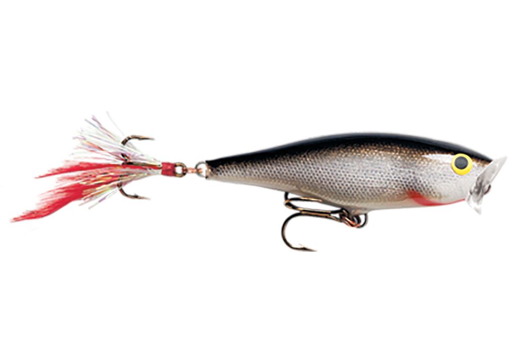 Rapala Wobler Skitter Pop Top Water Silver - 9cm 14g