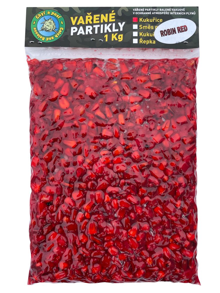 Chyť a pusť Vařená Kukuřice 1kg - Robin Red