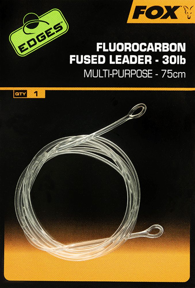 E-shop Fox Návazec Fluorocarbon Fused leader 30lb - 75cm