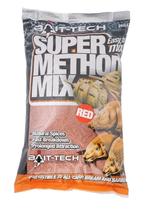 Bait-Tech Krmítková směs Super Method Mix Red 2kg