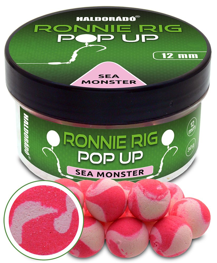E-shop Haldorádó Pop-Up Ronnie Rig 12mm 30g - Sea Monster,Haldorádó Pop-Up Ronnie Rig 12mm 30g - Sea Monster