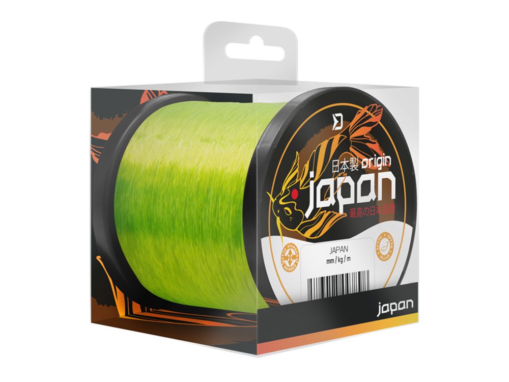 E-shop Delphin Vlasec Japan Origin Fluo žlutá 600m - 0,261mm 5,37kg,Delphin Vlasec Japan Origin Fluo žlutá 600m - 0,261mm 5,37kg