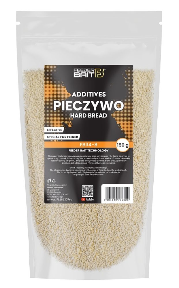 E-shop FeederBait Směs White Hard Bread 150g,FeederBait Směs White Hard Bread 150g