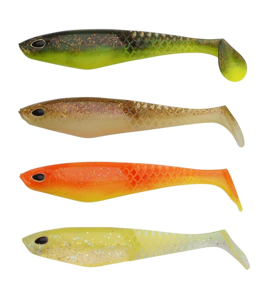E-shop Berkley Gumová nástraha Cullshad Mixpack Darkwater - 10cm 6ks,Berkley Gumová nástraha Cullshad Mixpack Darkwater - 10cm 6ks