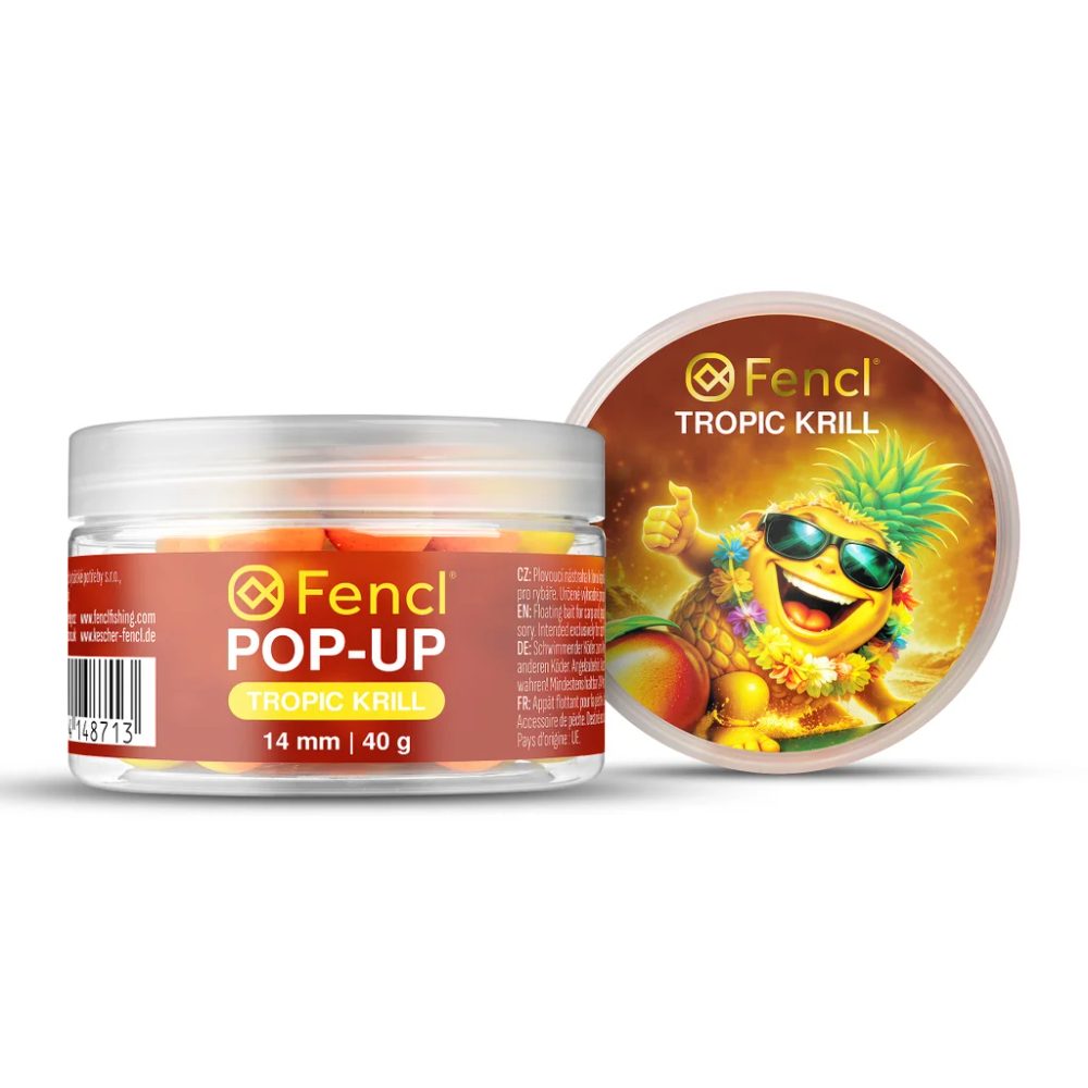 Fencl Boilies Pop Up Tropic Krill - 14mm 40g