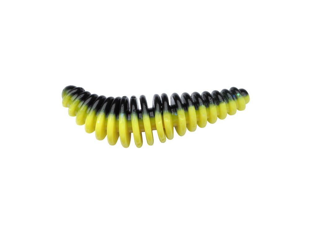 Fotografie Berkley Nástraha PowerBait Power Pupa Black/Sunshine Yellow - 3,5cm