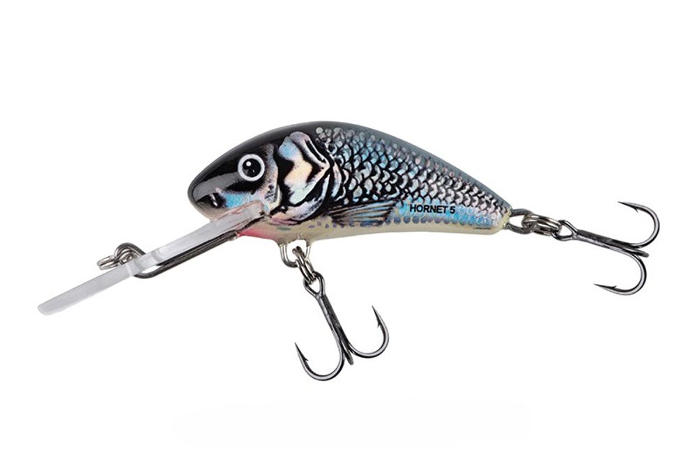 Salmo Wobler Hornet Floating Holographic Grey Shiner - 6cm 11g