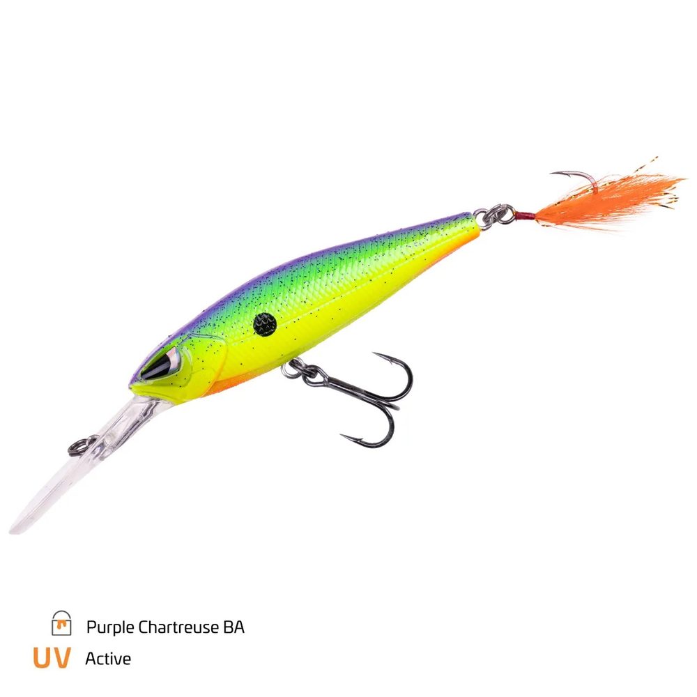 E-shop Zeck Wobler Hitch 75 DD - Purple Chartreuse,Zeck Wobler Hitch 75 DD - Purple Chartreuse