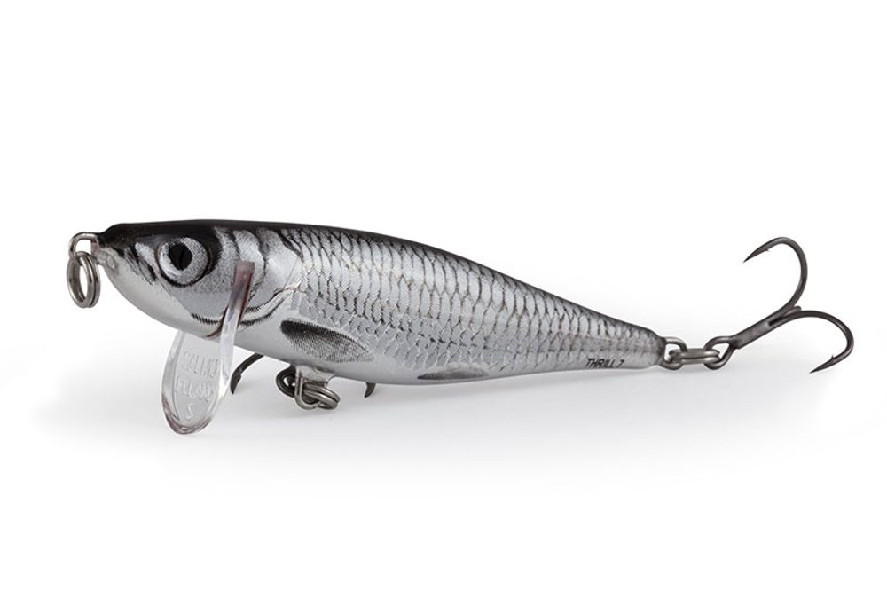 E-shop Salmo Wobler Thrill Sinking 7cm - Black Metallic Bleak,Salmo Wobler Thrill Sinking 7cm - Black Metallic Bleak