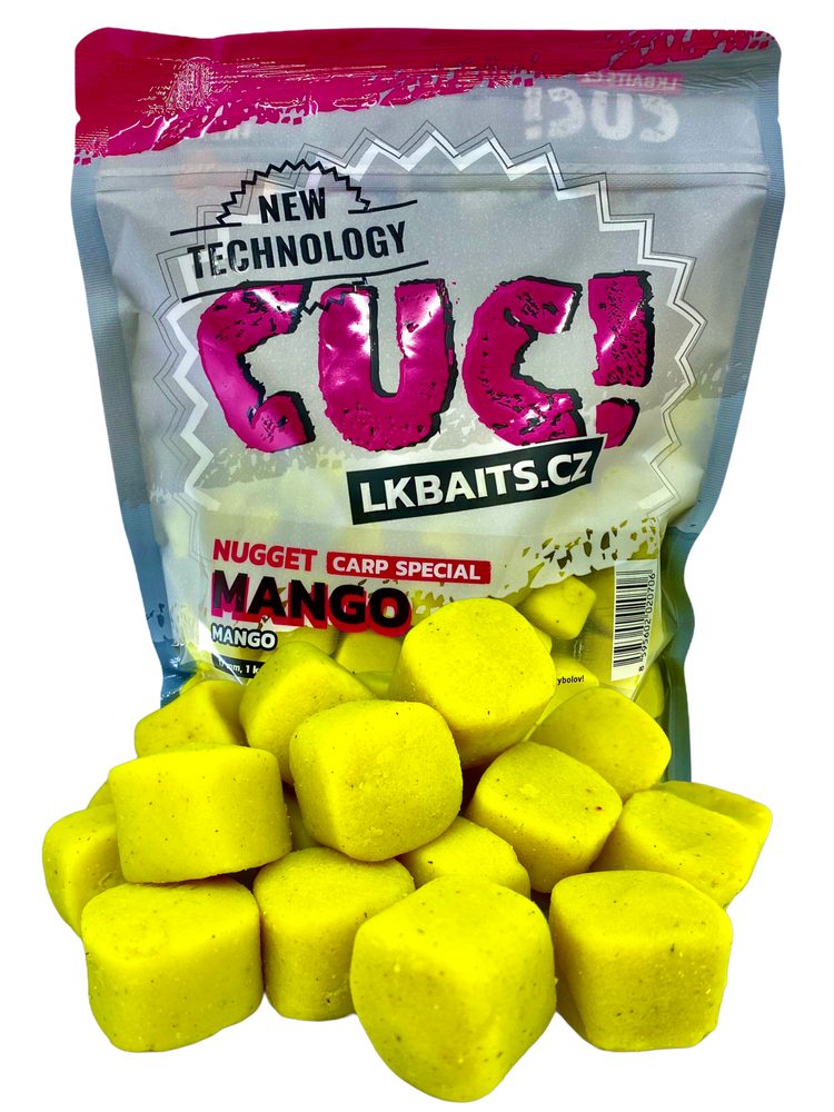 E-shop LK Baits CUC! Nugget Carp 17mm 1kg - Mango,LK Baits CUC! Nugget Carp 17mm 1kg - Mango