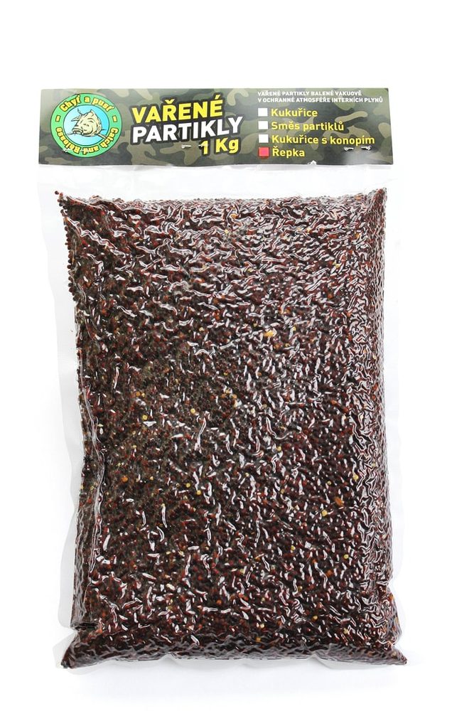 E-shop Chyť a pusť Vařené partikly Řepka 1kg,Chyť a pusť Vařené partikly Řepka 1kg