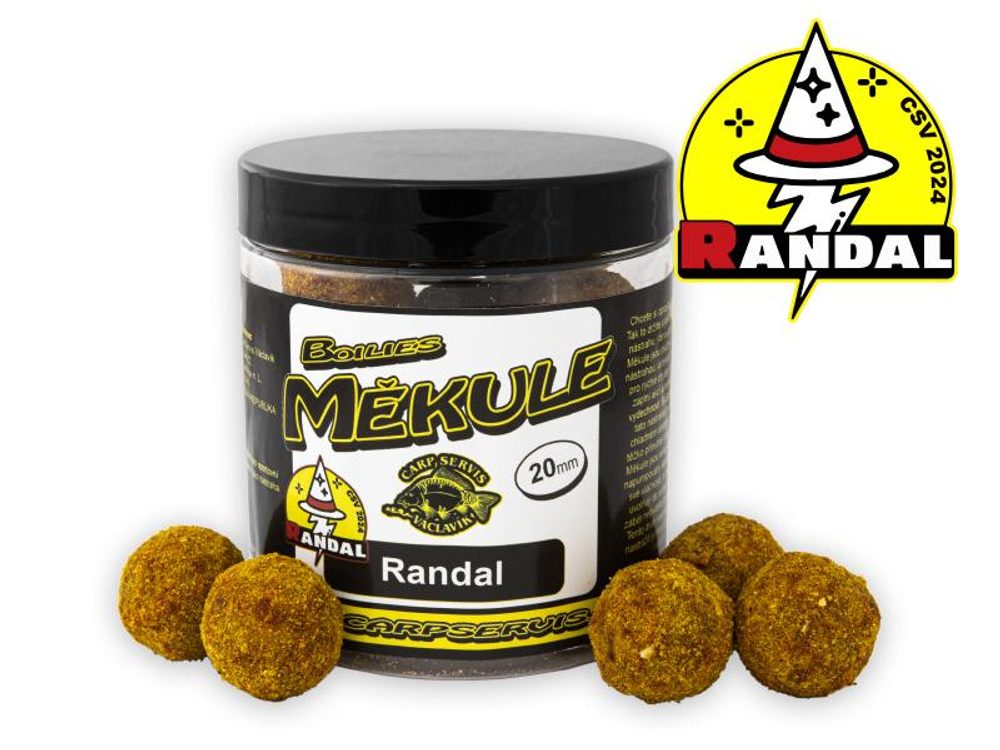 Carp Servis Václavík Boilies Měkule Randal 140g