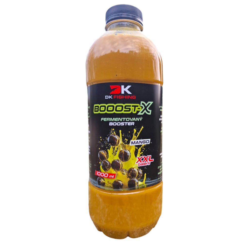 E-shop DK Fishing Fermentovaný booster Booost-X 1l - Mango,DK Fishing Fermentovaný booster Booost-X 1l - Mango