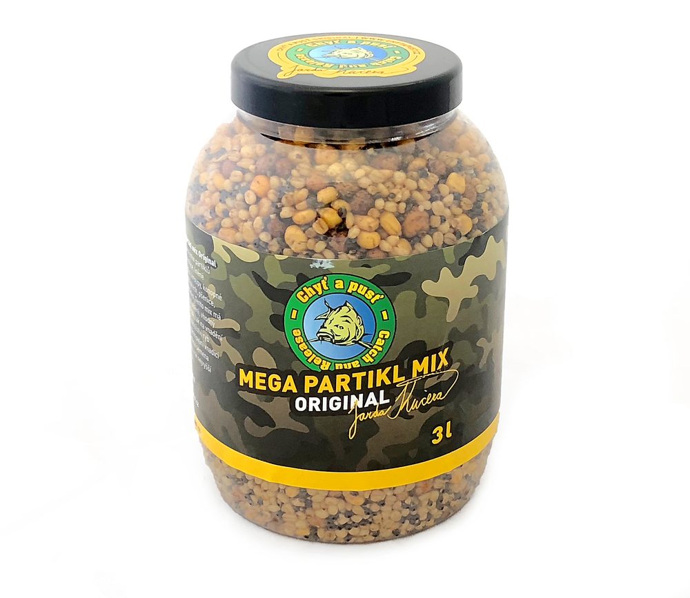 Osvědčený partiklový mix Chy? a pus? Mega partikl mix Original 3l
