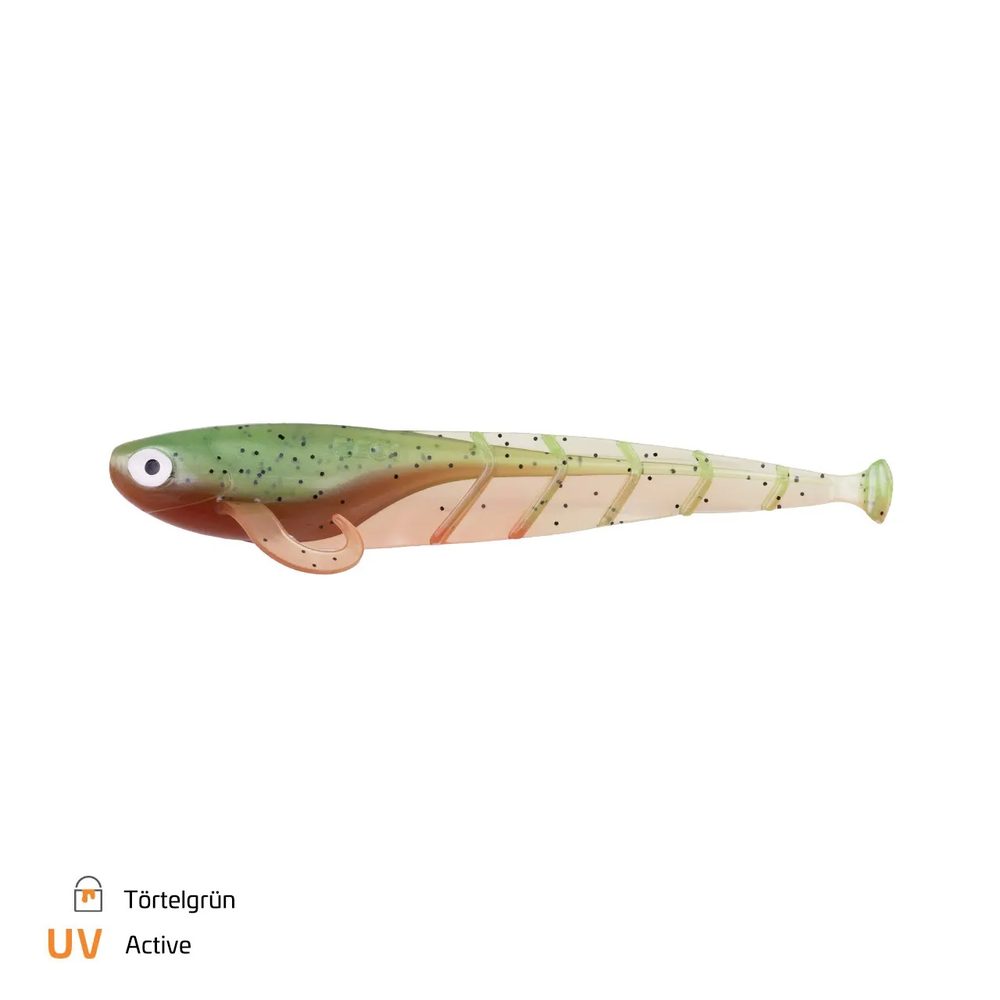 E-shop Zeck Gumová nástraha Zander Quappie 10cm 3ks - Tortelgrun,Zeck Gumová nástraha Zander Quappie 10cm 3ks - Tortelgrun