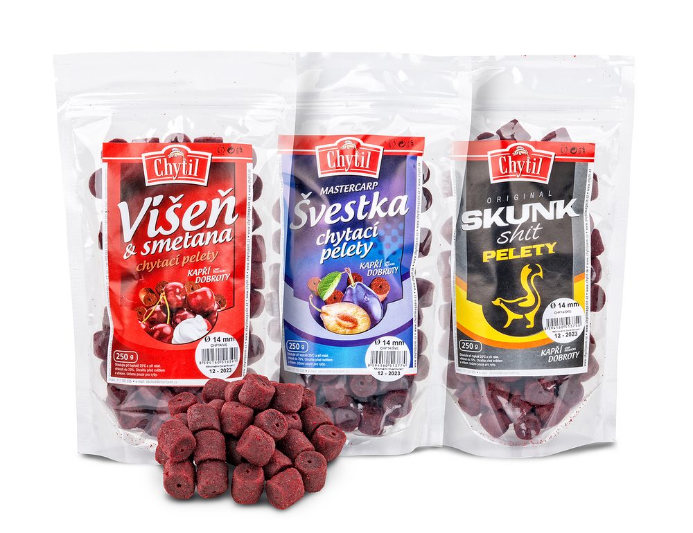 E-shop Chytil Chytací pelety s dírou 250g,Chytil Chytací pelety s dírou 250g