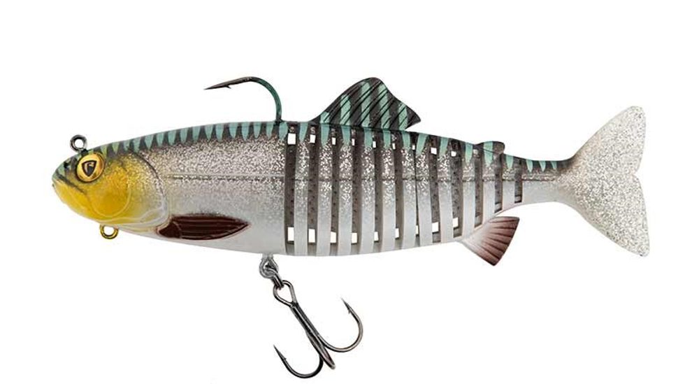 E-shop Fox Rage Gumová nástraha Replicant Jointed Silver Halo - 15cm 60g,Fox Rage Gumová nástraha Replicant Jointed Silver Halo - 15cm 60g