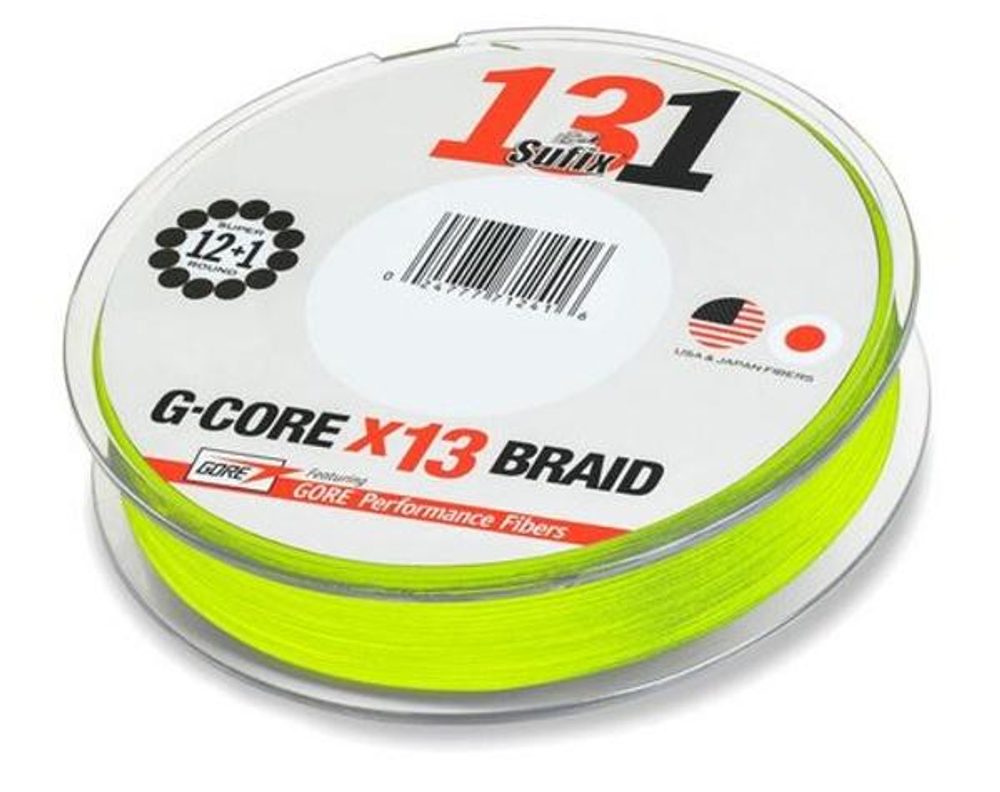 E-shop Sufix Šňůra 131 G-Core svítivě zelená 150m - 0,148mm/8,1kg,Sufix Šňůra 131 G-Core svítivě zelená 150m - 0,148mm/8,1kg