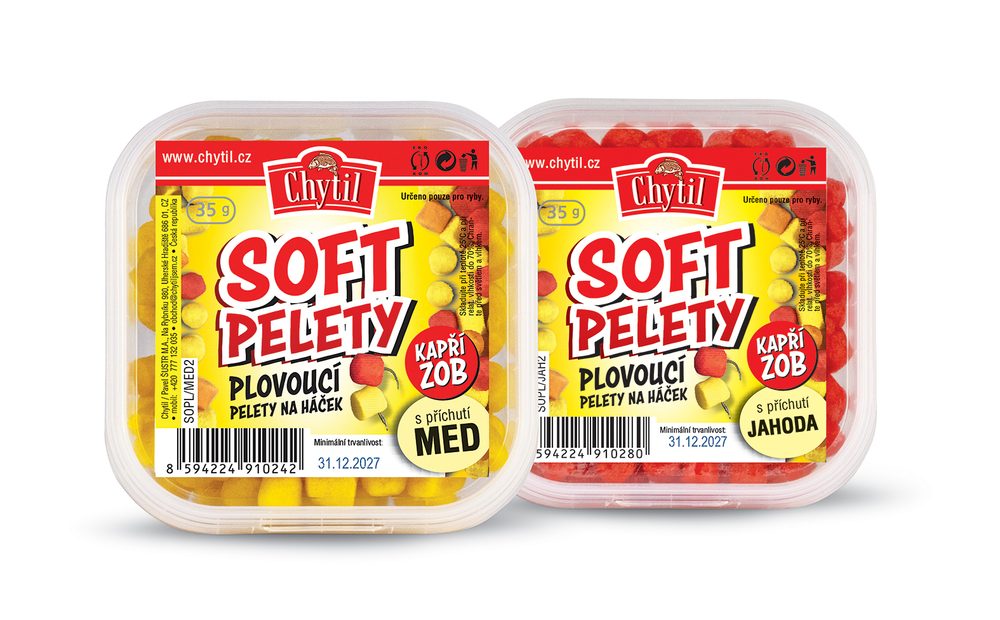 E-shop Chytil Soft pelety plovoucí 35g - Ananas,Chytil Soft pelety plovoucí 35g - Ananas