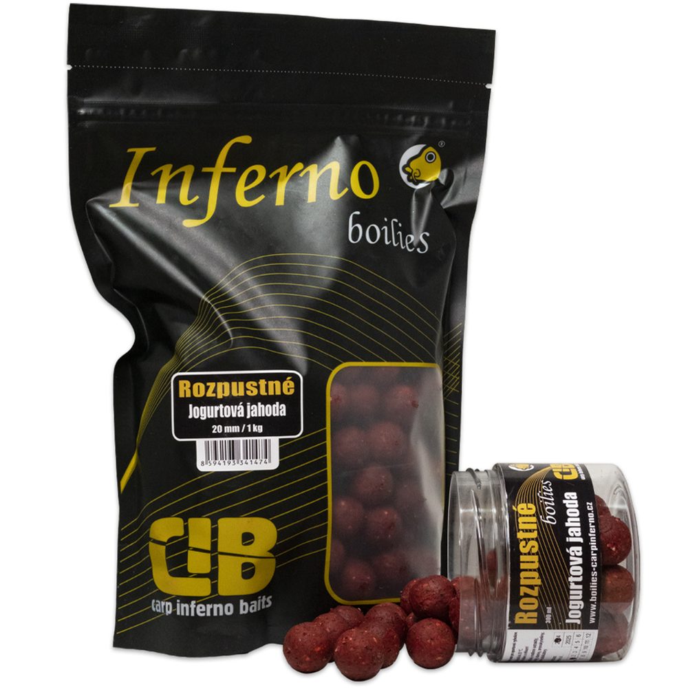 E-shop Carp Inferno Rozpustné Boilies Nutra Line Jogurtová Jahoda,Carp Inferno Rozpustné Boilies Nutra Line Jogurtová Jahoda