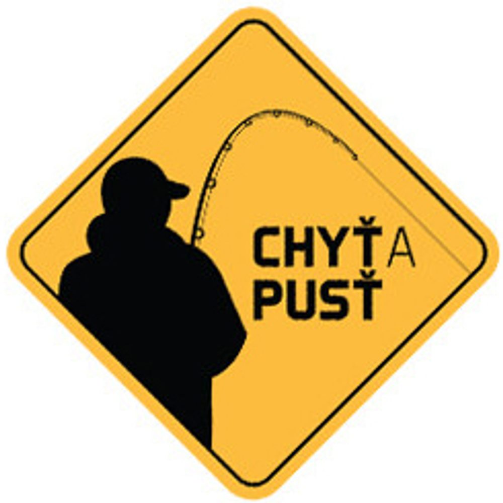 Delphin Samolepky - Chyť a pusť - 7x7cm,Delphin Samolepky - Chyť a pusť - 7x7cm